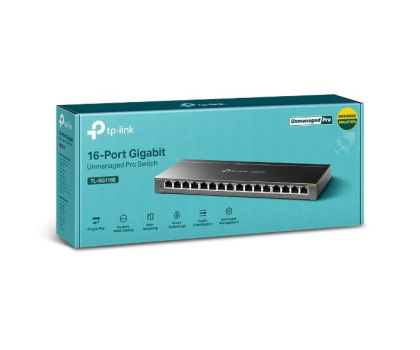 Switch TP-Link 16p TL-SG116E (16x10/100/1000Mbit)